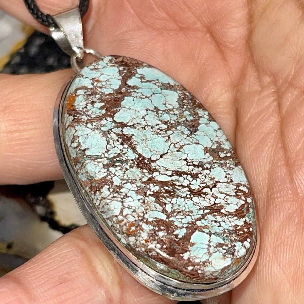 Beautiful Magnesite Howlite 2 1/4”